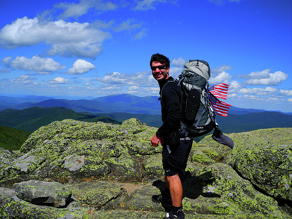 Hiker in the Whites by Raymond Salani III Hiker in the Whites by Raymond Salani III